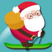 PLay Avalanche Santa Ski Xmas now!