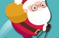 Play Avalanche Santa Ski Xmas now!