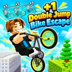+1 Double Jump Bike Escape - free online game