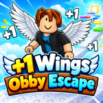 Play +1 Wings Obby Escape now!