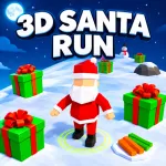 3D Santa Run - free online game