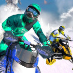 Play Snow Moto Racing now!