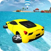 PLay Water Surfing Car Stunts Game 3D now!