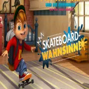 PLay Alvin Skateboard Madness now!