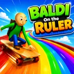 Baldi on the ruler - free online game