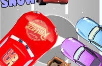 Play Cars Snowy Road now!