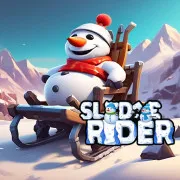 PLay Christmas Sledge Rider 3D now!