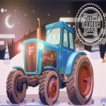Play Christmas Tractor Racing now!