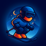 Play Crazy Snow Skier: Platformer now!