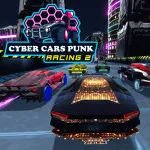 Play Cyber Cars Punk Racing 2 now!