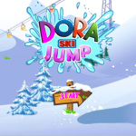 Play Dora Ski Jump now!