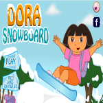 Play Dora Snowboard now!