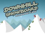 Downhill Snowboard