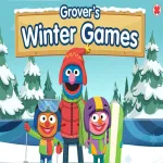 Play Grover's Winter Games now!