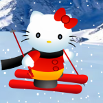 Play Hello Kitty Skiing now!