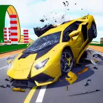 Play Hyper Cars Ramp Crash now!