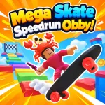 Mega Skate Speedrun Obby! - free online game