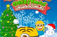 Play Minions Christmas Snowball Wars now!