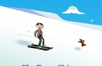 Play Mr. Bean Skier now!