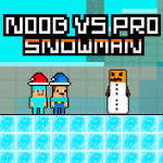 Play Noob vs Pro Snowman now!