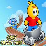 Play Obby: Crazy Cart Ride now!
