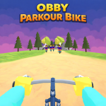 Play Obby Parkour Bike now!