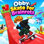 Play Obby: Skate For Brainrots now!
