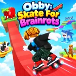 Obby: Skate For Brainrots - free online game