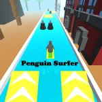 Penguin Surfer