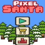 Pixel Santa