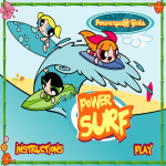 Play Powerpuff Girls: Power Surf now!