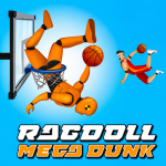 Play Ragdoll Mega Dunk now!