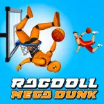 Ragdoll Mega Dunk - free online game