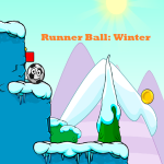 Play Runner Ball: Winter now!