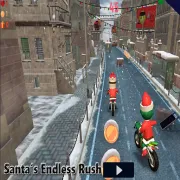 Santa's Endless Rush 3D