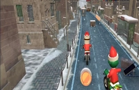 Play Santa's Endless Rush 3D now!