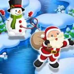 Play Santa SnowMan Jump now!