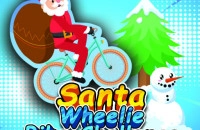 Play Santa Wheelie Bike Challenge now!