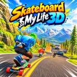 Skateboard My Life 3D - free online game
