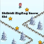 PLay Skibidi ZigZag Snow Ski now!