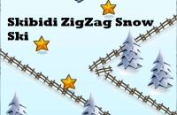 Play Skibidi ZigZag Snow Ski now!