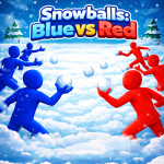Play Snowballs: Blue vs Red now!