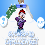 Play Snowboard Challenge now!