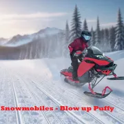 PLay Snowmobiles - Blow up Puffy now!