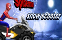 Play Spiderman Snow Scooter now!