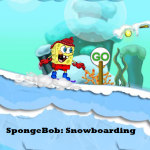 Play SpongeBob: Snowboarding now!