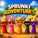 Sprunki Adventure 5 - free online game