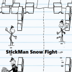 Play StickMan Snow Fight now!