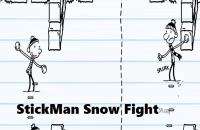 Play StickMan Snow Fight now!