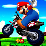 Play Super Mario Wheelie now!